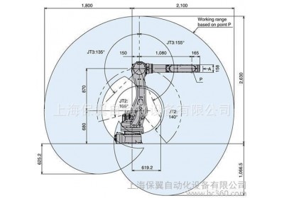 川崎小中型通用F系列工业机器人 适用于装配搬运码垛机器人