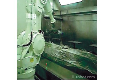 在线喷漆机器人/六轴机械手/笔记本外壳喷涂机器人/自动喷漆机械手