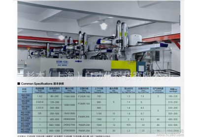 杉本自控专业提供全自动二轴码垛机器人机械手工业机器人
