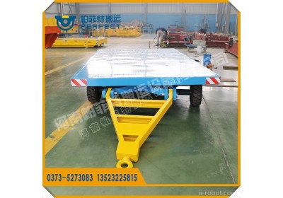 帕菲特运输建筑装备平板拖车 车间转运设备搬运设备移动小车
