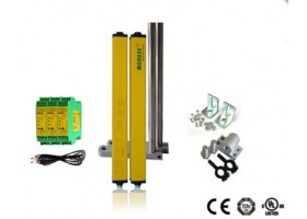 GT安全光幕分辨率80mm+支架+继电器