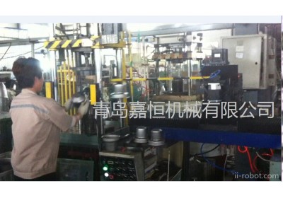 青岛冲压拉伸自动上下料机械手联机组 搬运机器人