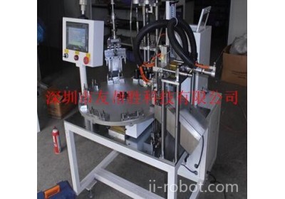 装配机器人_ 友帮胜转盘自动锁螺丝机_固定式自动锁螺丝机_ 落地式自动锁螺丝机