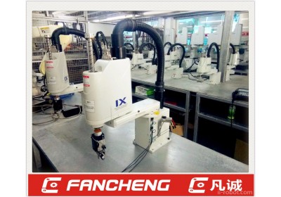 二手IAIIX-NNN3515-5L-T1-SP装配机器人，臂长400mm，负重3KG，水平多关节机器人