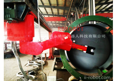 七轴喷涂机器人,机械手喷涂大型罐体