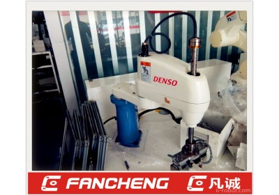 二手DENSO/电装装配机器人，臂长450mm，负重5KG，水平多关节机器人
