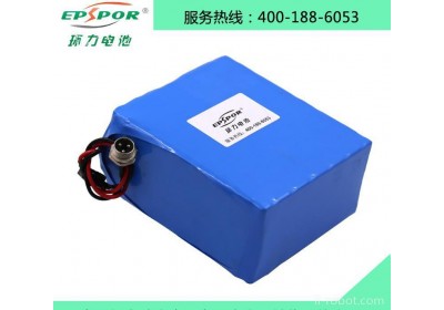 工业设备后备电源/智能机器人24V32A18650锂电池组定制