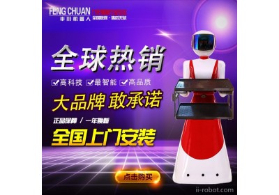 餐厅机器人 丰川机器人联盟  机器人点餐 美女机器人服务 智能拖到机器人 家居活动机器人 餐饮发宣传单机器人厂家在广大里