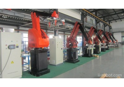 山东面粉码垛机器人-雄鹰SR210搬运机器人