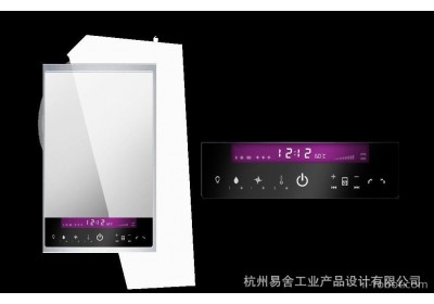 产品设计  概念智能淋浴房控制器 外观结构设计 创意智能产品