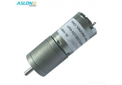 ASLONG JGA25-370直流减速电机智能机器人电机智