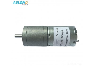 ASLONG JGA25-370智能机器人电机  智能小车电
