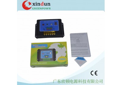 PWM高端 光伏充电控制器 智能切换 带液晶显示 控制器 家用控制器 应急电源 逆变电源 自动切换太阳能控制器