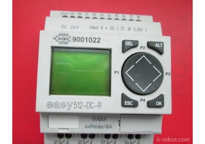 全新原装德国 金钟穆勒easy 512-DC -R    DC24V 逻辑模块控制器
