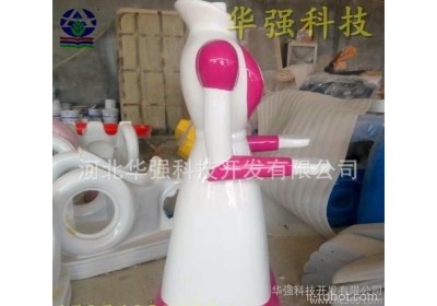 玻璃钢材质送餐机器人外壳迎宾教育导游机器人外壳可来图定制生产
