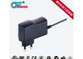厂家直销欧规9V1A电源适配器 认证齐全方案成熟 质保三年开关电源 防噪音抗干扰 六级能效 智能设备电源