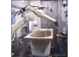 深圳机器人系统集成/川崎KF263六轴防爆喷涂机器人/浴缸喷釉机器人/自动喷釉机械手