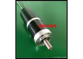 直径45mm（毫米）行星减速增力电机、机器人电机、精密仪器电机、、直流减速电机、减速电机等