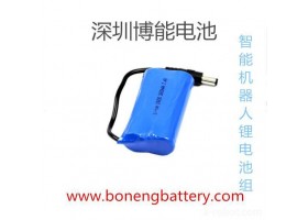 智能机器人，教育机器人18650锂电池组7.4V
