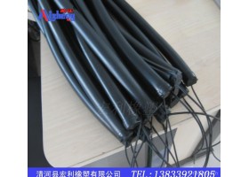 安全触边密封条 急停遇阻反弹胶条 新硅导电胶条 机器人注塑机