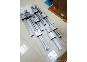 坐标机器人，精密线性模组-同步带线性模组滑台，MZ60-H-380，加强型滑块更强的侧向承载力线性模组