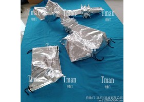 特鲁门厂家专业裁剪加工定制生产机器人防护服KR16-L6-2 机器人防护衣 防护罩 耐高温阻燃 防尘 欢迎咨询订购
