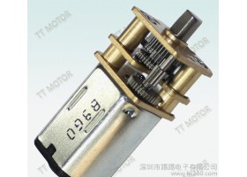 专业生产 大力矩 继电器开关控制用 小型直流电机及齿轮减速箱