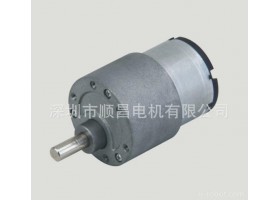 齿轮减速机外径37mm 24V 180转齿轮减速机